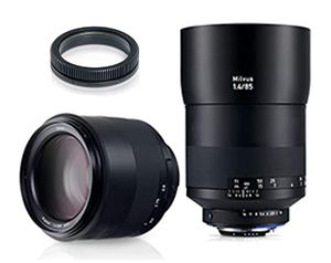 Zeiss Milvus 85mm f/1.4 ZF.2 (Full-Frame, Nikon F Mount – Adaptable to Sony E / Canon RF / Nikon Z / L-Mount)