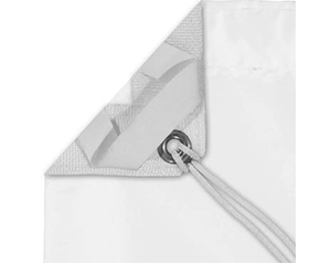 Bleached Muslin Heavy Diffusion – 8’x8’ (2.4×2.4m)