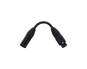 ADJ DMX 3-pin M to 5-pin F IP65