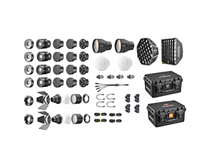 Godox Knowled MS60R K4 RGB LED 4 Light Kit (Dedolight alternative)