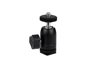 Universal Cold Shoe ballhead (for monitor or accesories)