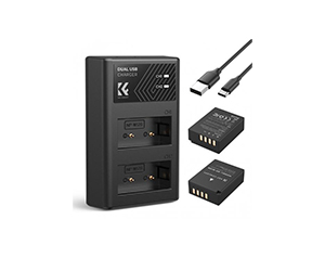 K&F CONCEPT 2 bay charger