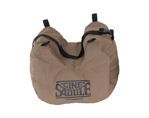 Cinekinetic Cinesaddle Original – lightweight, vibration-absorbing camera support for stable shots on any surface. Ideal for film, TV, and vehicle rigs.