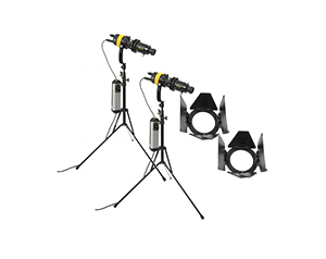 Dedolight DLED4-BI 40W duo kit (bicolor LED) with barn doors