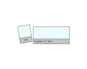 Lee Filter Roll 203 Qu. C.T. Blue