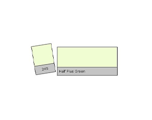 Lee Filter Roll 245 Half Plus Green (122 x 762cm)