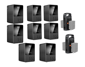 vlock kit - 8x batteries + 2x smallrig charger