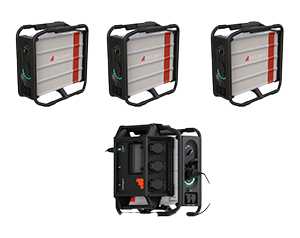 Instagrid ONE + Instagrid LINK Combi kit (6,3 kWh - 11 kW rated cont.)