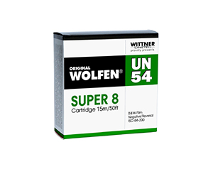 WOLFEN UN54 B+W Neg.Film Super 8, 15 m ISO 64-200