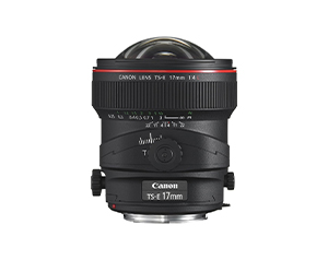 Canon TS-E 17mm f/4L Tilt-Shift Lens (EF-mount)